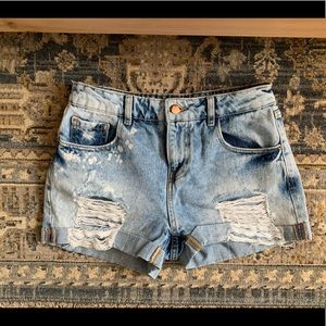 Jean shorts